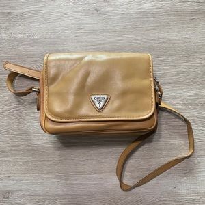 Vintage Guess Made in the USA Tan Crossbody